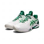Giầy Tennis Asics Court FF 2 Novak 2021 Trắng Xanh