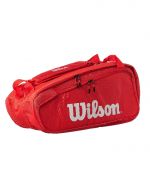 BAO VỢT TENNIS WILSON SUPER TOUR 15-PACK RED