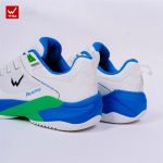 Giày Pickleball Wika Ruta Quang Dương trắng xanh dương