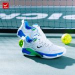 Giày Pickleball Wika Ruta Quang Dương trắng xanh dương