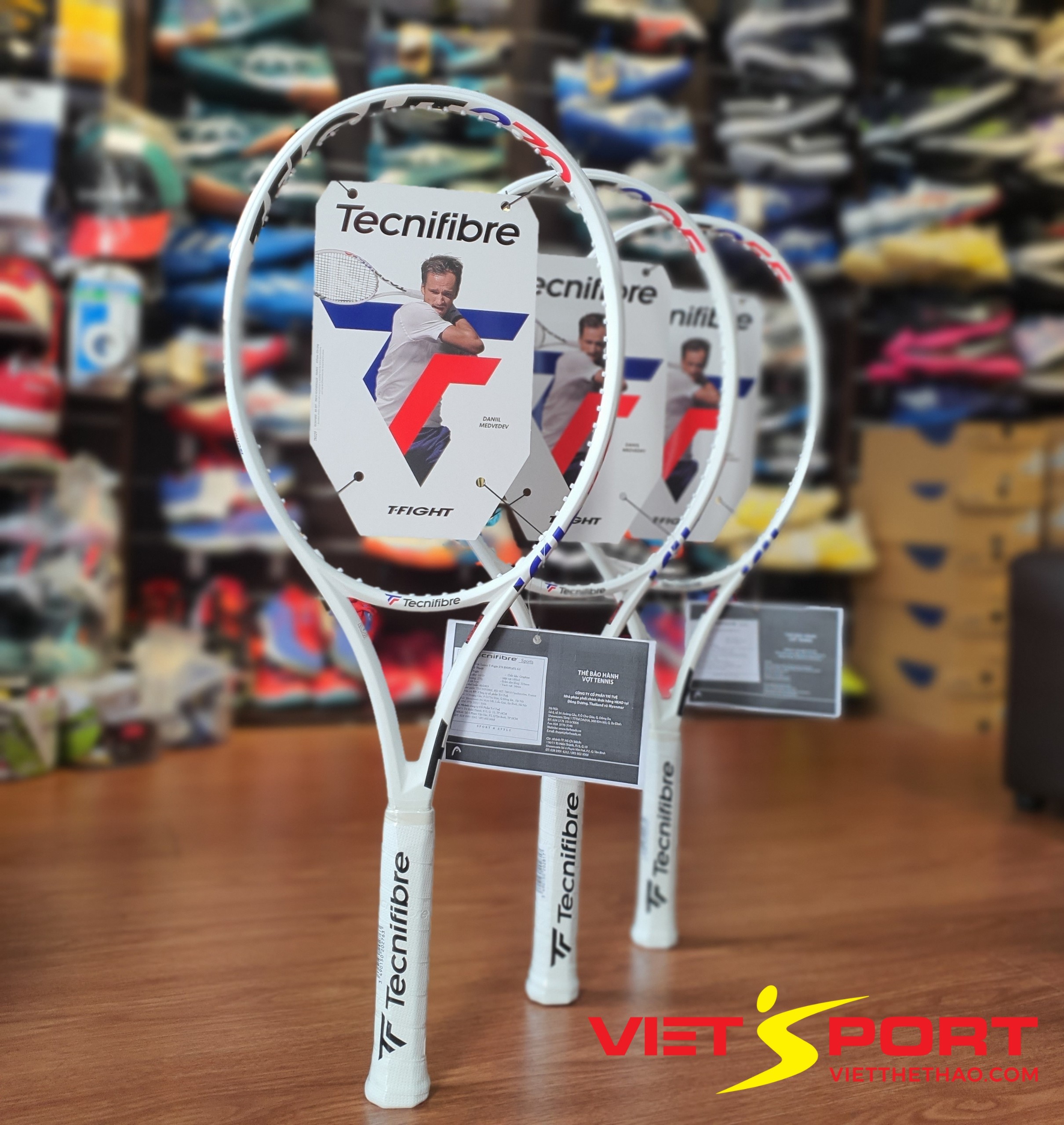 Vợt Tennis Tecnifibre TFight 255 Isoflex