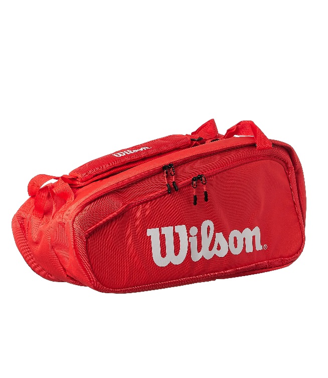 BAO VỢT TENNIS WILSON SUPER TOUR 15-PACK RED