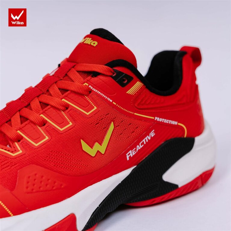 Giày Pickleball Wika Ruta Quang Dương Đỏ