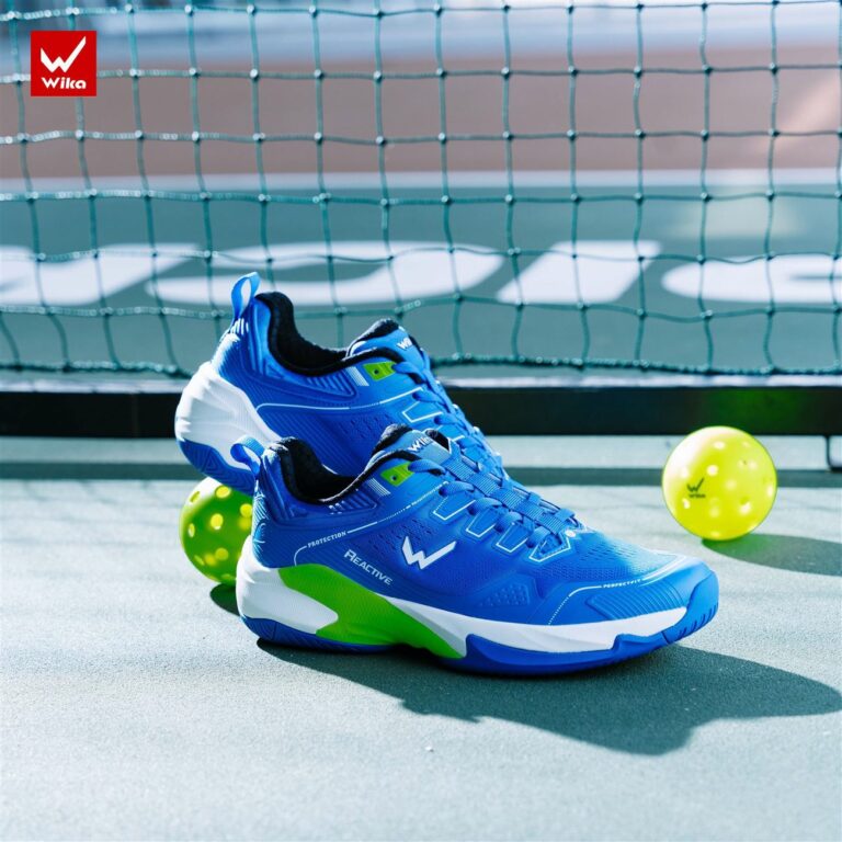 Giày Pickleball Wika Ruta Quang Dương xanh dương