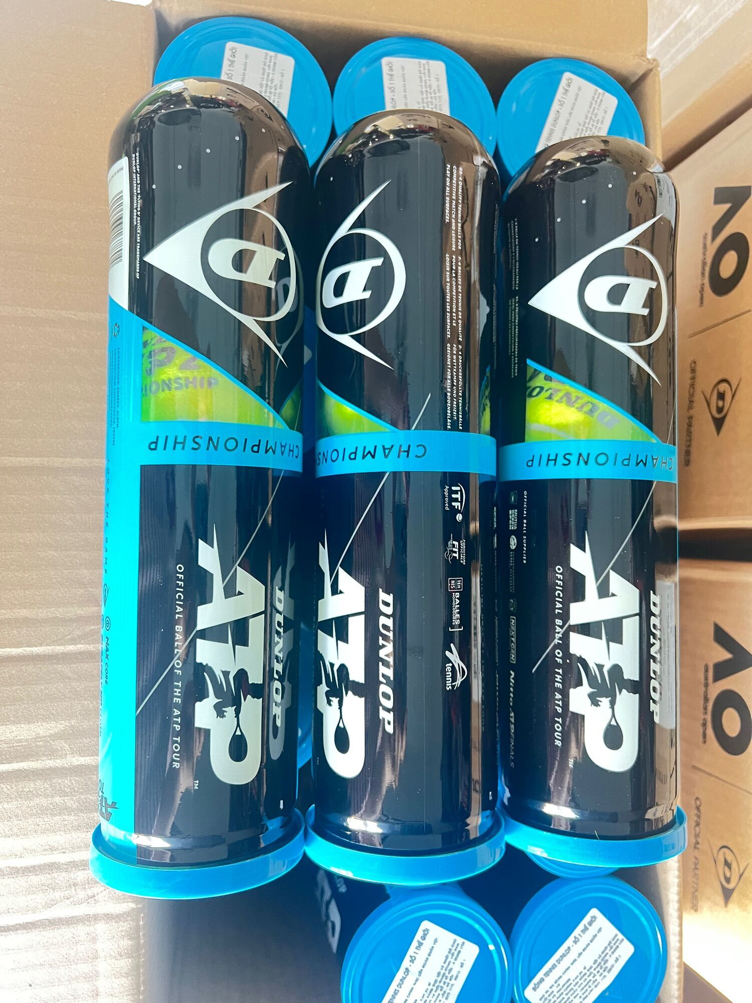 BÓNG TENNIS DUNLOP HỘP 3 QUẢ