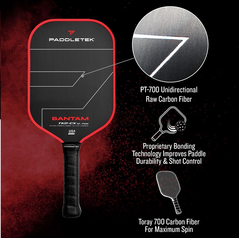 Vợt Pickleball Paddletek Bantam TKO CX 12.7