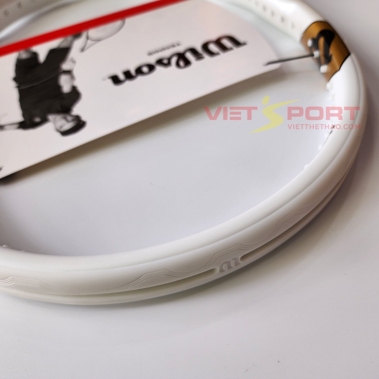 Vợt Tennis Wilson Hyper Hammer 5.3 Trắng 